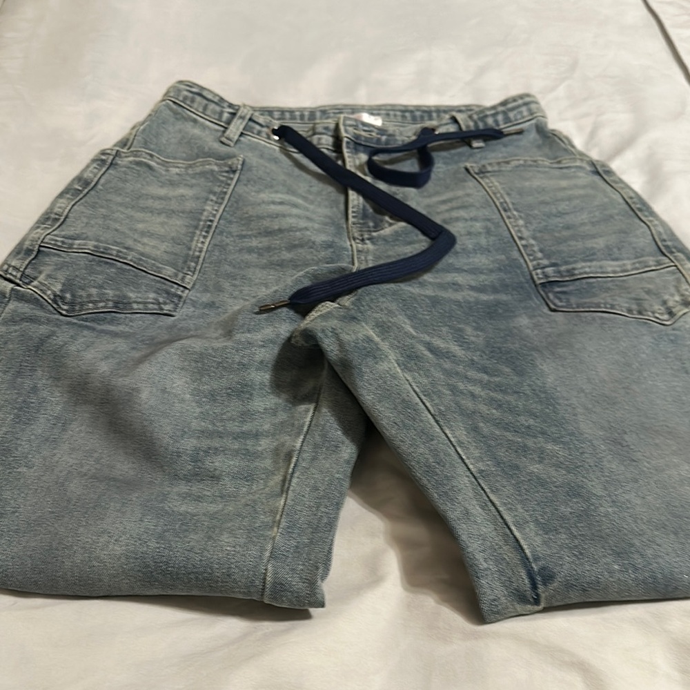 So Me Women's Blue Cropped Jeans